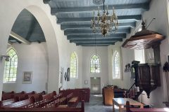 Kerk interieur in Spijk