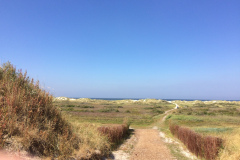 Strandopgang op Schiermonnikoog