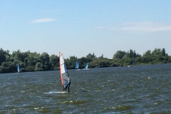 Surfen op het Lauwersmeer