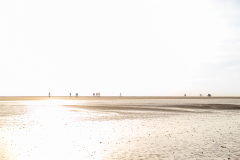 Wandelen op zeebodem van Engelsmanplaat