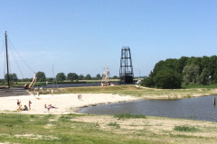 Zwemstrand Achterdiek bij Zoutkamp