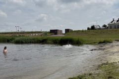 Zwemplas Achterdiek bij Zoutkamp