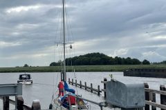 Sluis bij Electra uitvaren