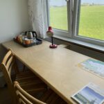 tafel met uitzicht tweepersoonskamer - Baardmannetje